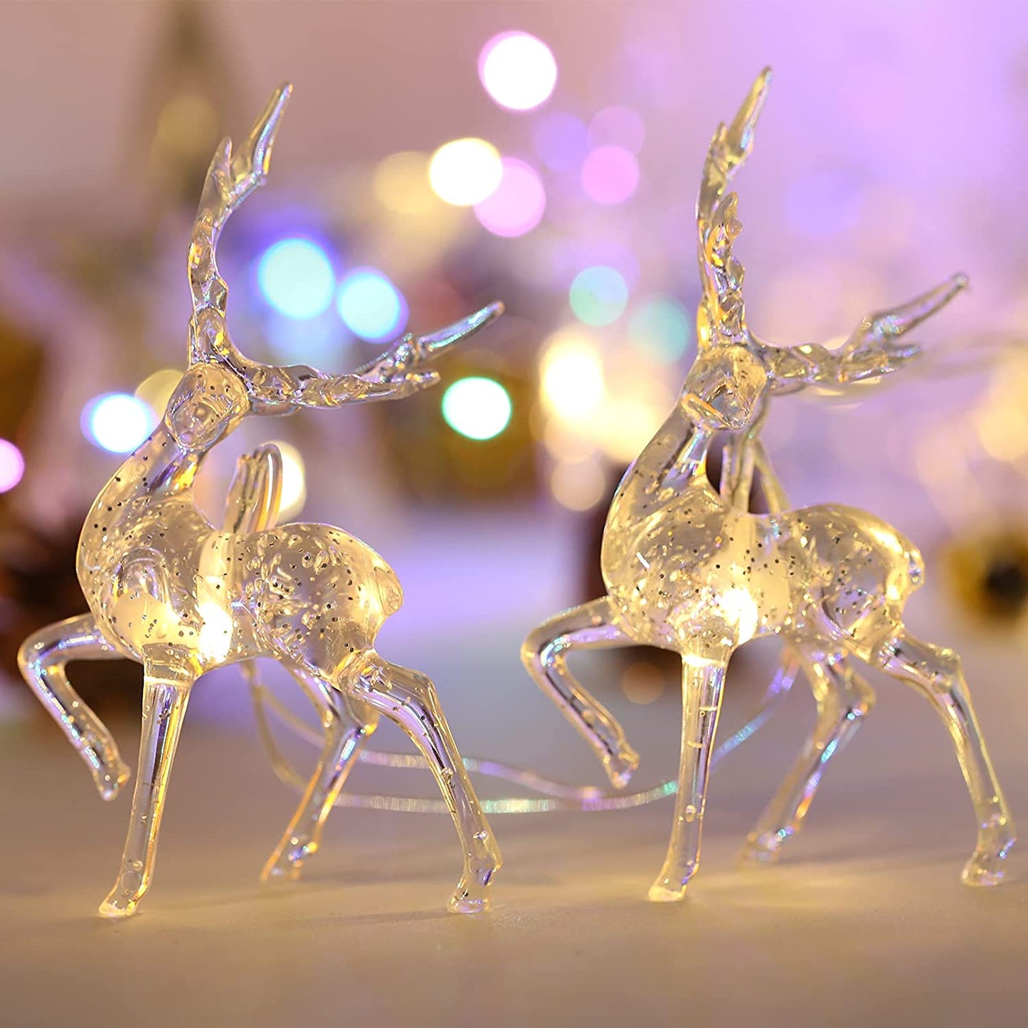 Bright Christmas Reindeer LED Decoration Lights