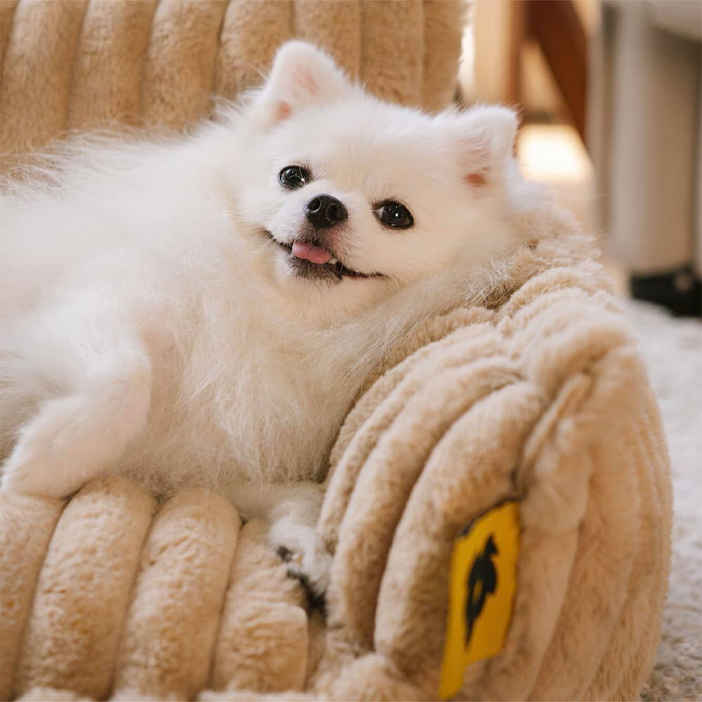 Cozy Pet Bed - Plush Washable Dog Sofa