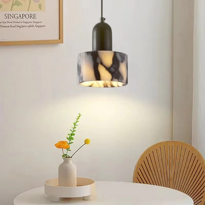 Elegant Marble Drop Pendant Light