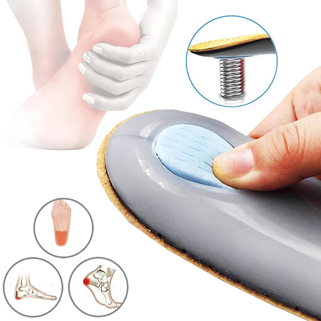 Comfortable Arch Support Leather Insoles
