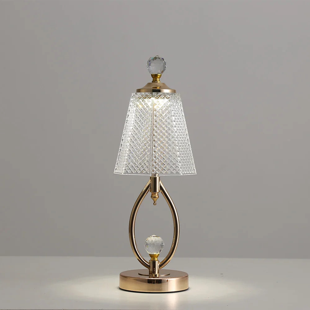 Classic Luxe Crystal Table Lamp - Befez