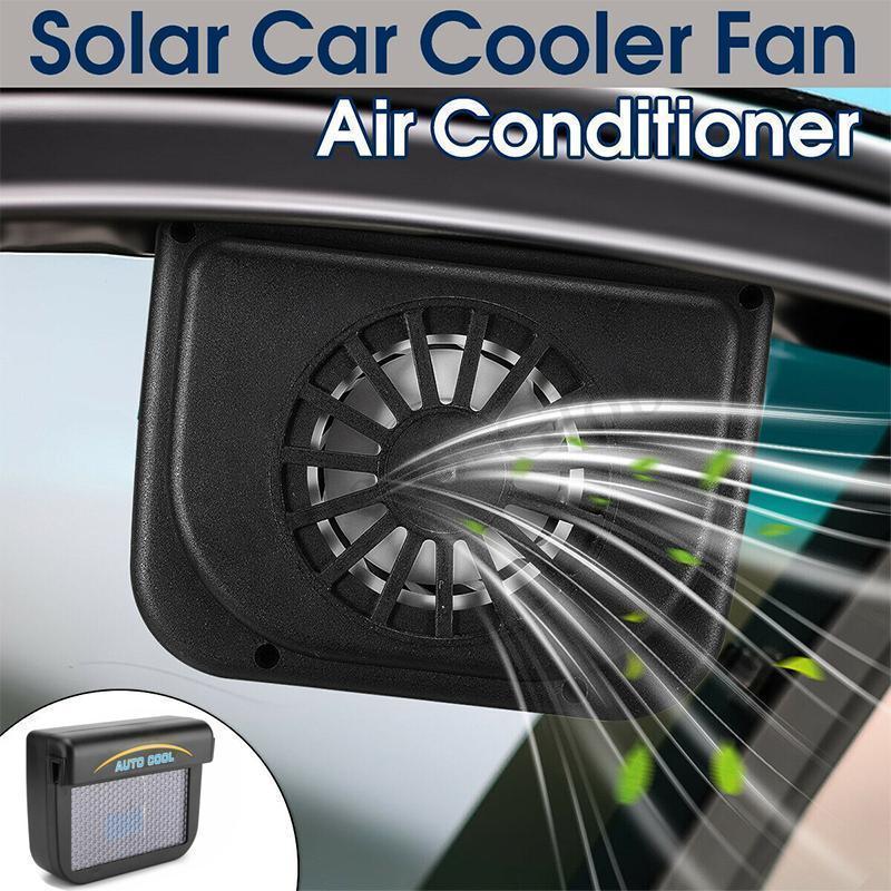 Portable Auto Solar Window Cooling Fan