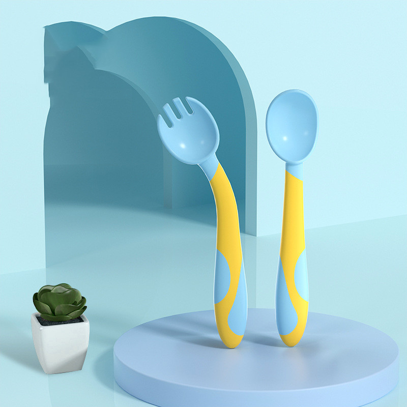 Soft Grip Baby Utensil Set