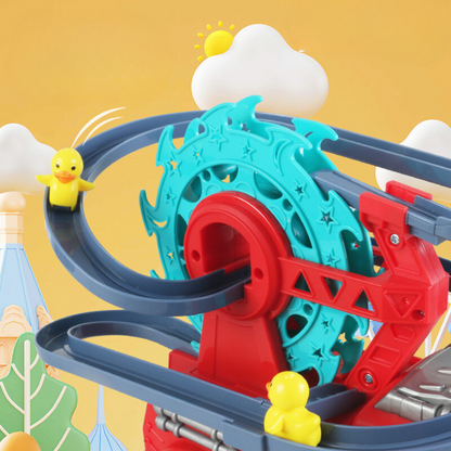 Fun Fire Truck Duck Water Slide