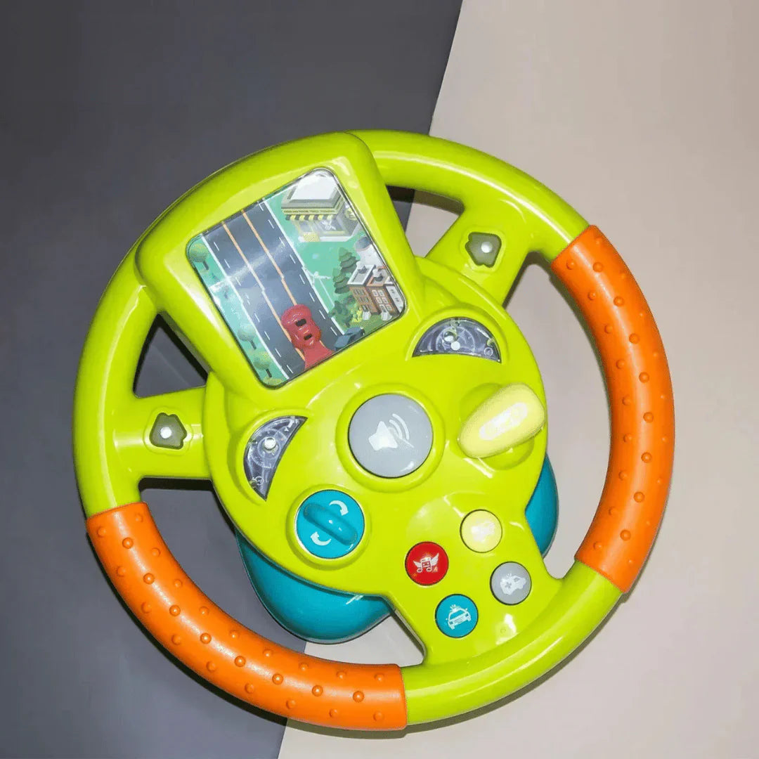 Fun Kids Steering Wheel with Interactive Screen - Befez