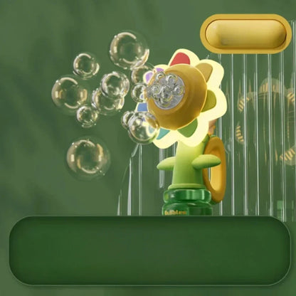 Colorful Kids Bubble Flower Gun - Befez