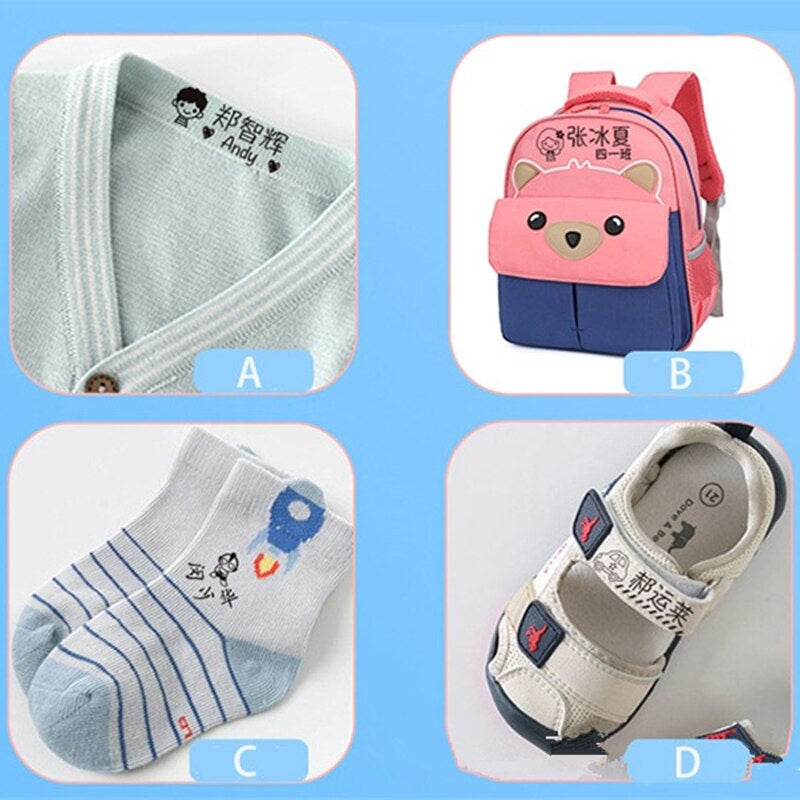Customizable Textile Stamp Kit