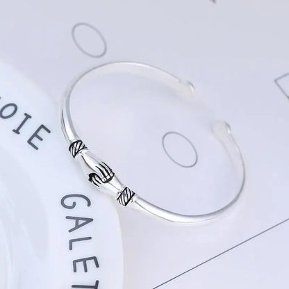 Best Friend Handshake Charm Bracelet