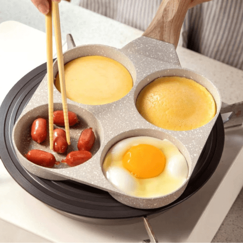 Versatile 4-in-1 Cooking Pan Set