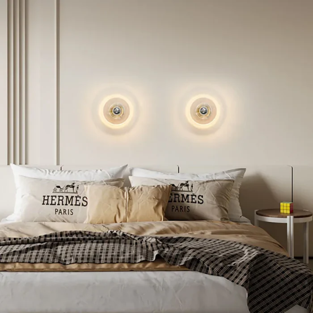 Classic Clear Glass Wall Light
