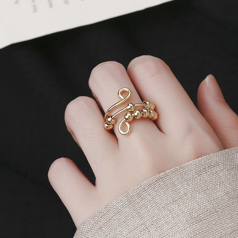 Calming Stress Relief Ball Ring