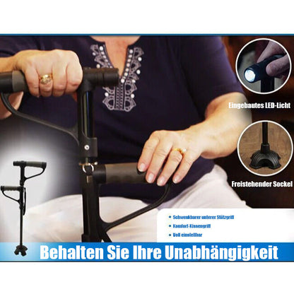 Sturdy Folding Cane with LED Light
