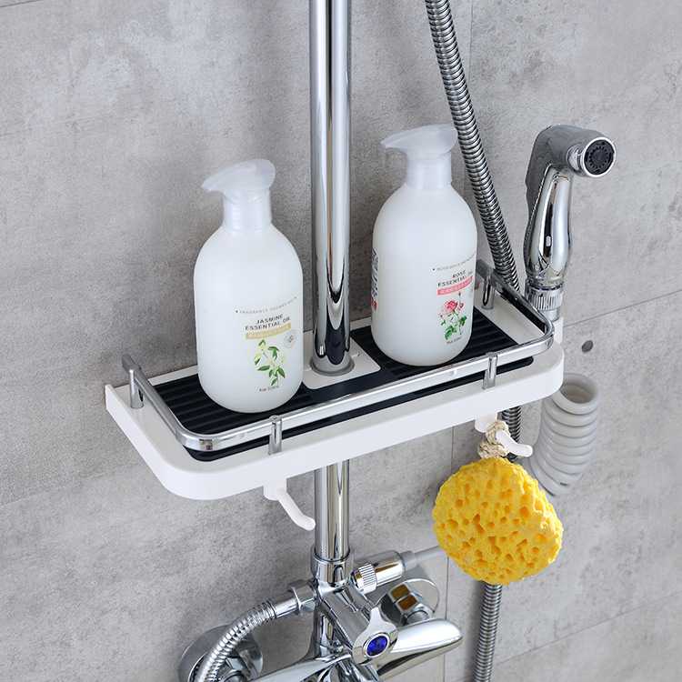 Easy Install Bathroom Shelf Organizer for Shampoo Storage - Befez