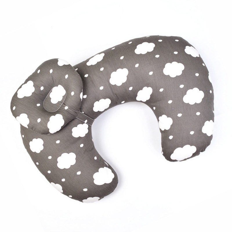 Comfortable Nursing Pillow with Head Support for Mom Baby
