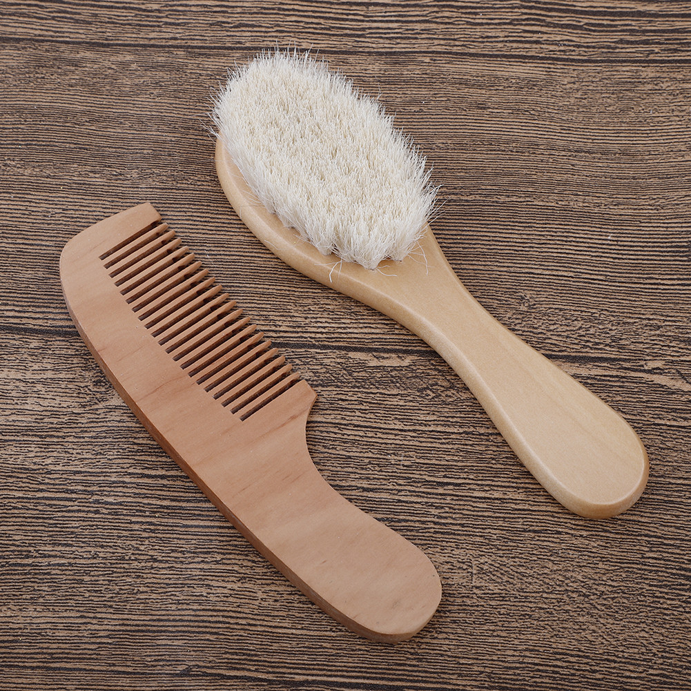 Gentle Baby Hair Brush and Comb Set