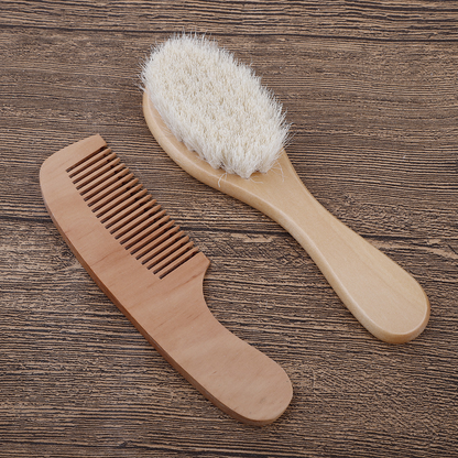 Gentle Baby Hair Brush and Comb Set