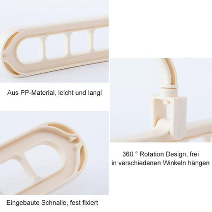 Adjustable Anti-Slip Closet Hanger