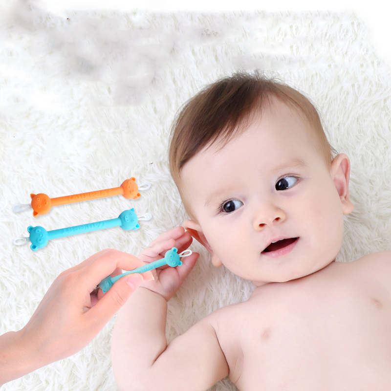 Soft Baby Ear Cleaner - Reusable Silicone Ear Pick