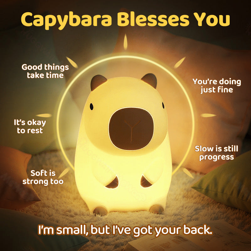 Cute Capybara Soft Night Lamp Perfect Gift