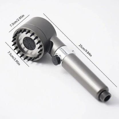 Strong Turbo Shower Head for Powerful Cleaning