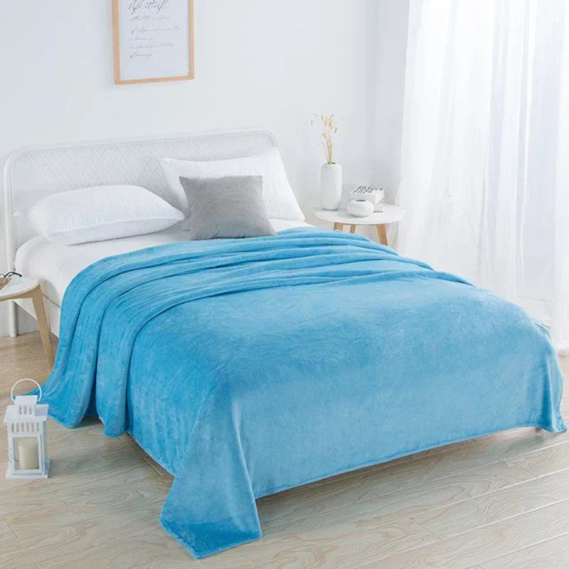 Plush Velvet Throw Blanket