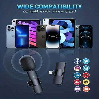 Compact Rechargeable Lavalier Mic