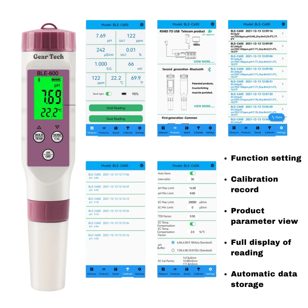 Accurate Pool Water Tester for pH and Chlorine Levels