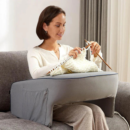 Comfortable Bed Laptop Table Pillow Desk