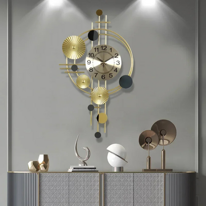 Big Decorative Round Wall Clock