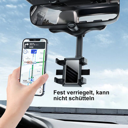 Adjustable Car Phone Mount Rear View Mirror Holder