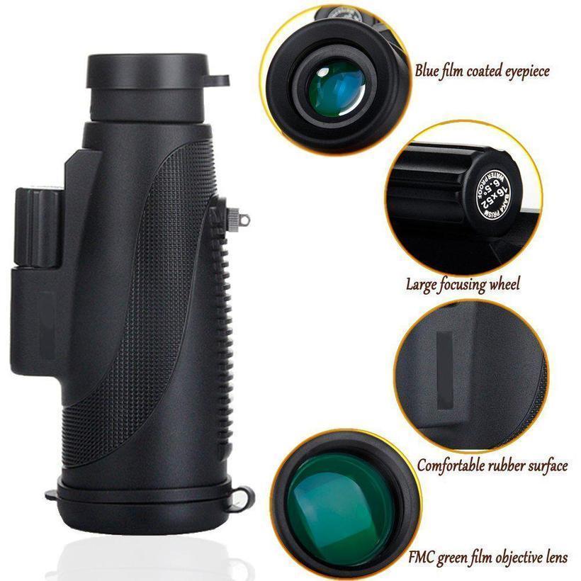 Waterproof HD Monocular Telescope Scope