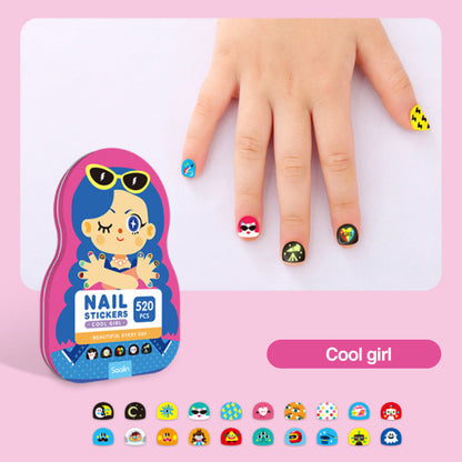 Fun Kids Nail Art Stickers 120 Pack
