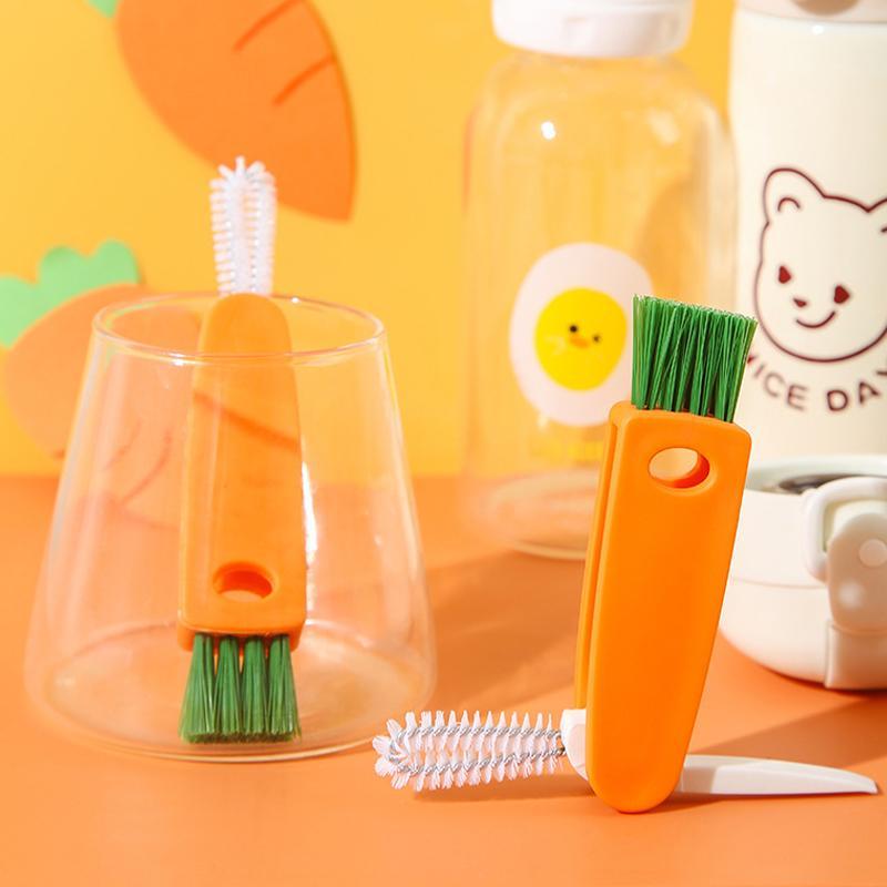 Practical 3-in-1 Cup Brush Cleaning Tool