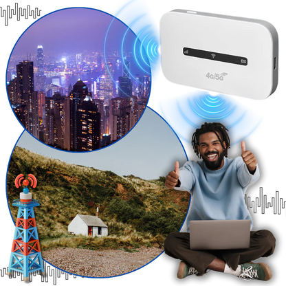 Compact Mobile Wi-Fi Hotspot