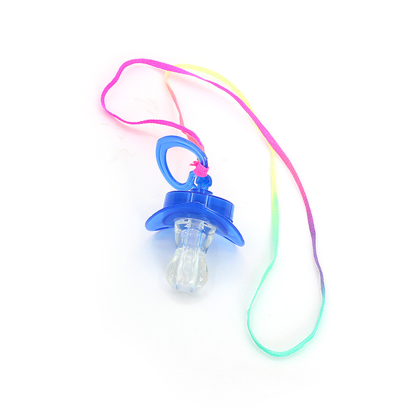 Colorful LED Baby Pacifier with Soft Glow