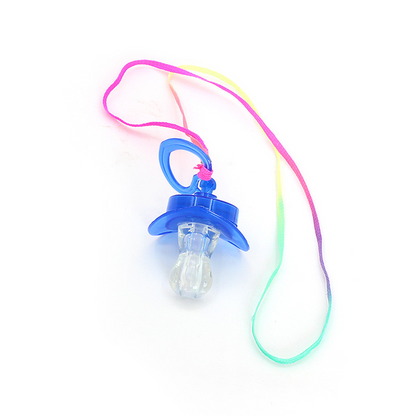 Colorful LED Baby Pacifier with Soft Glow