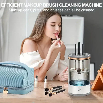 Easy to Use Makeup Brush Cleaning Tool