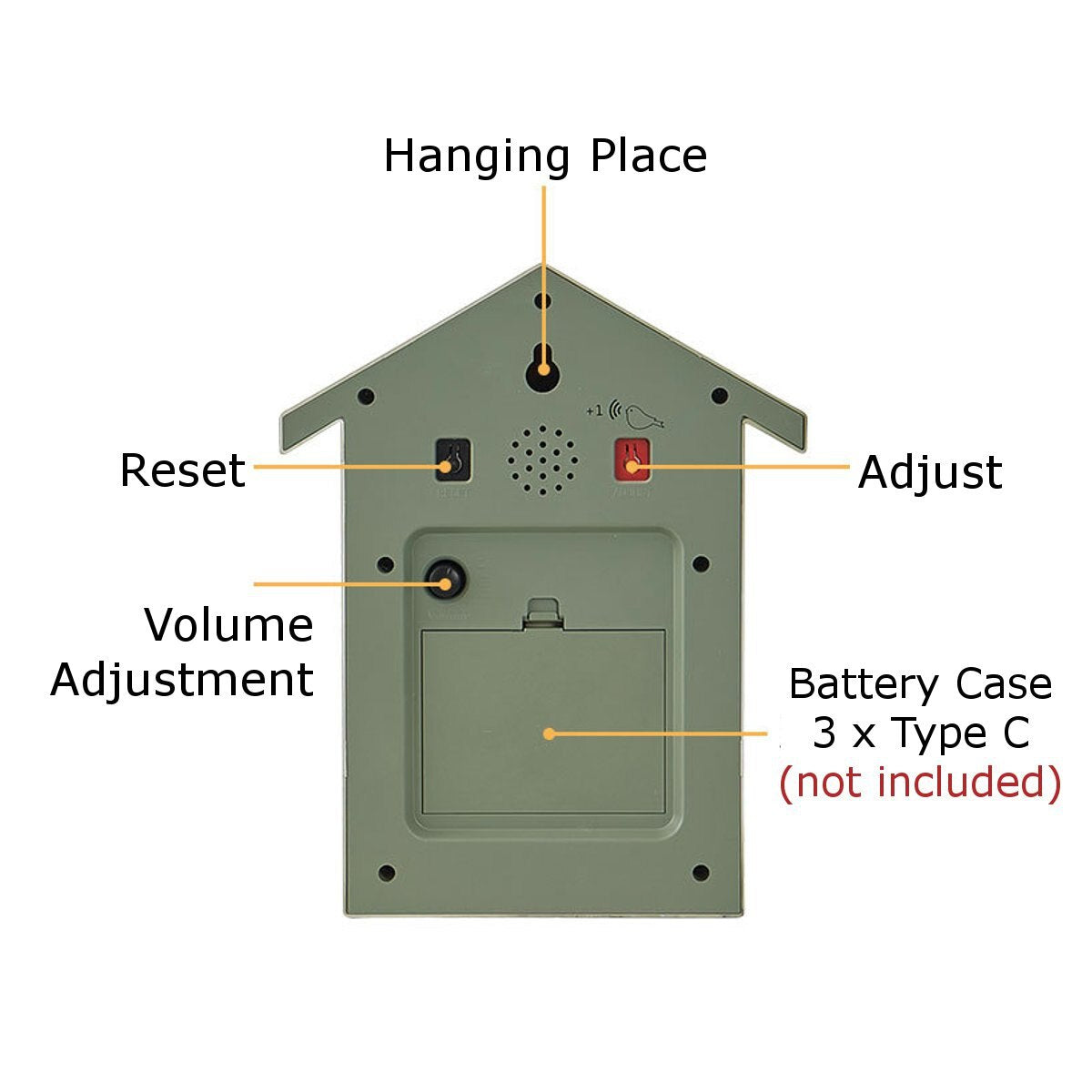 Traditional Wooden Cuckoo Wall Clock