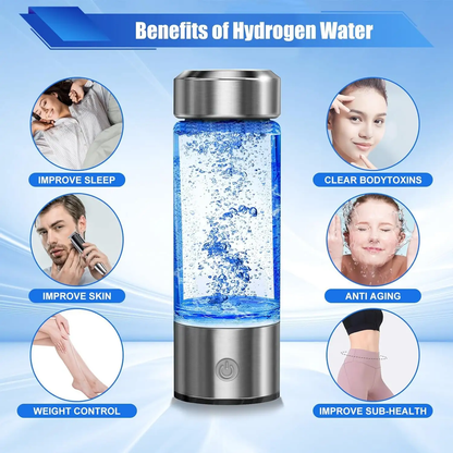 Pure Hydrogen Infused Water Bottle