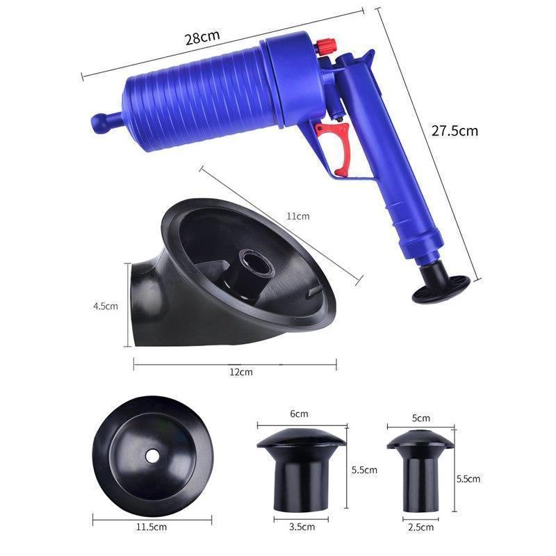 Powerful Air Blaster Drain Cleaner