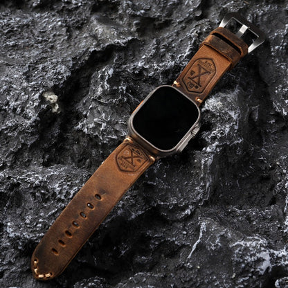 Unique Genuine Leather Apple Watch Strap