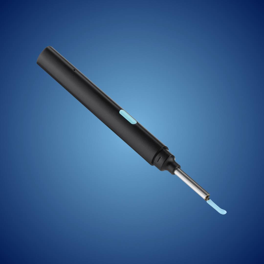 Advanced Ear Cleaner with LED Light and Soft Bristles