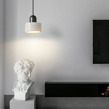 Elegant Marble Drop Ceiling Lamp