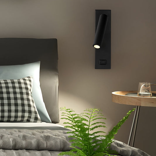 Premium LED Wall Light with Adjustable Arm and USB Charger - Befez