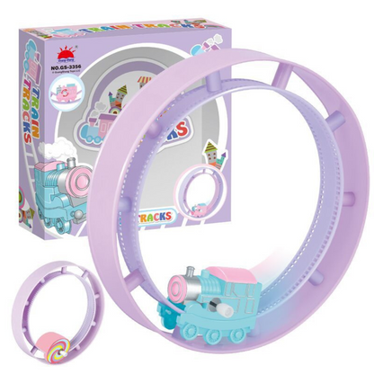 Fun Train Track Toy Set