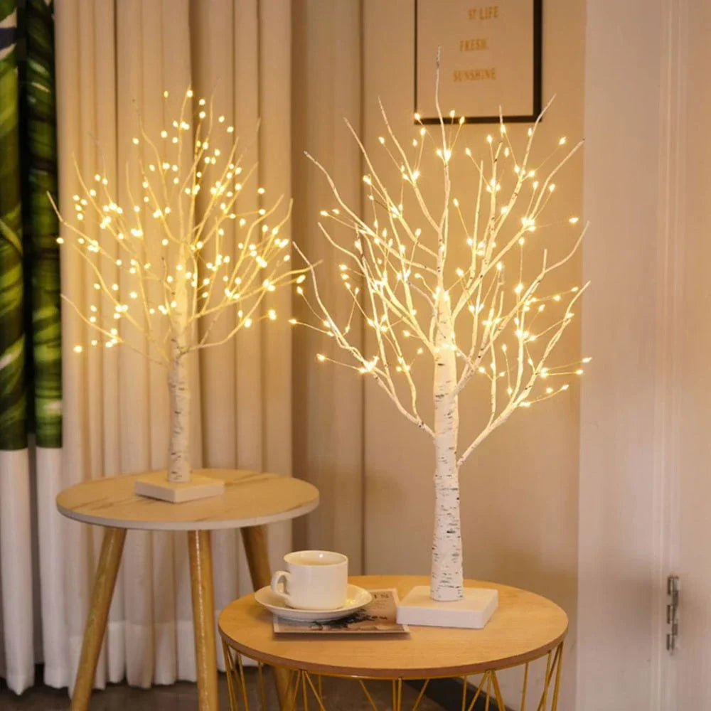 Natural Wood Table Lamp