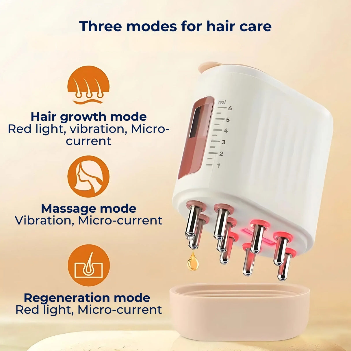 Relaxing Electric Scalp Massager for Hair Growth