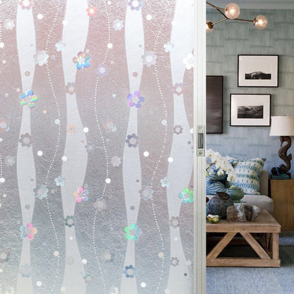 Colorful 3D Glass Window Sticker Film