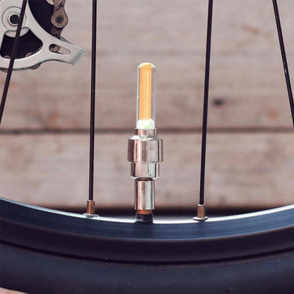 Bright LED Tire Valve Caps (2 Pack)