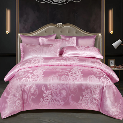 Soft Floral Pattern Duvet Cover Set